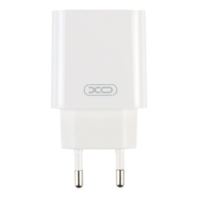 Мережевий Зарядний Пристрій XO L103 1USB QC 18W+USB to Micro Колір Білий 6920680832163 фото