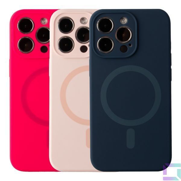 Чехол Glow Silicone Case Full Camera with Magsafe для iPhone 13 Pro Max Black 2020000456421 фото