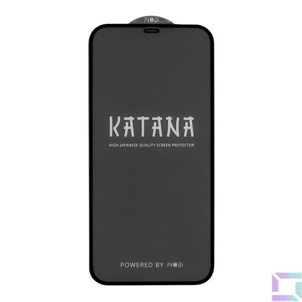 Защитное стекло KATANA by iNobi for iPhone 12 Pro Max Черный 2020000459545 фото