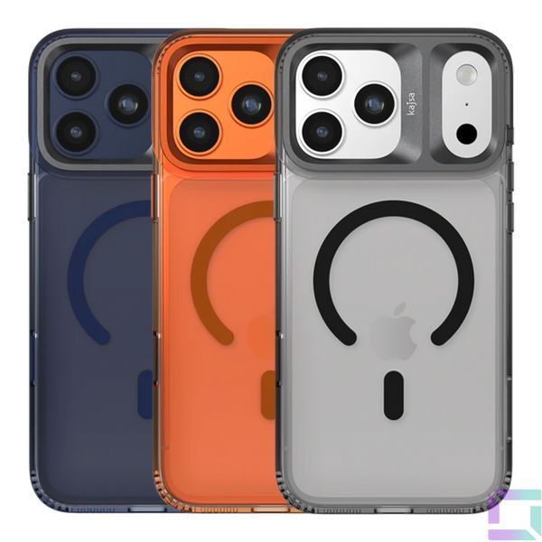 Чехол Kajsa Trans-Shield with MagSafe для iPhone 17 Pro Max Blue B-Ring 2020000509196 фото
