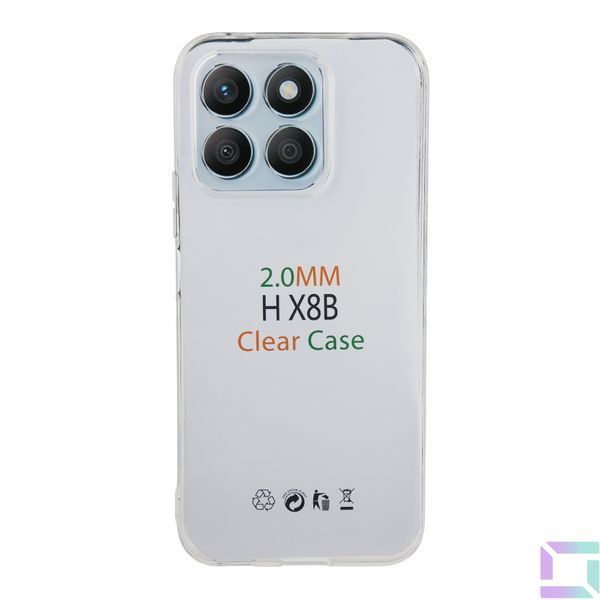 Чохол TPU Virgin Full Camera для Honor X8B Transparent 2020000391562 фото