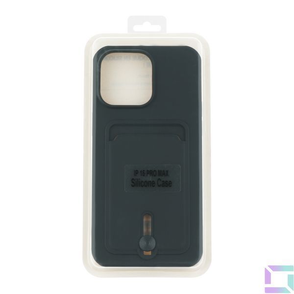 Чохол TPU Colorfull Pocket Card для iPhone 15 Pro Max Yellow 2020000358466 фото