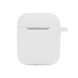 Чохол Silicone Case with hook для Airpods 1/2 Колір 09.White 2020000369059 фото