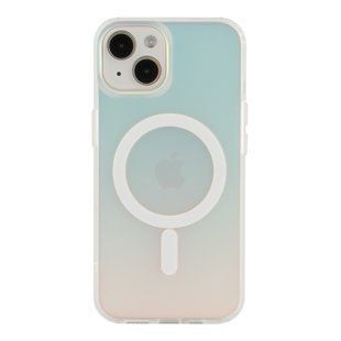 Чохол TPU+PC IMD Gradient with MagSafe для iPhone 14 Transparent 2020000476146 фото