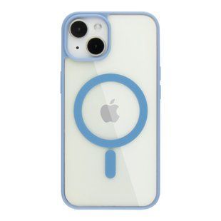 Чохол NEW TPU Color with Magsafe для iPhone 14 Sierra Blue 2020000401230 фото