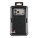 Чохол Kajsa Glamorous Collection Snake Pattern with MagSafe для iPhone 17 Pro Black O-Ring 4894505233027 фото 3