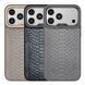 Чохол Kajsa Glamorous Collection Snake Pattern with MagSafe для iPhone 17 Pro Black O-Ring 4894505233027 фото 2