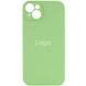 Чехол Silicone Case Full Size with Frame для iPhone 14 Цвет 01.Mint 2020000349280 фото 1