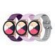 Ремінець Универс 22mm Silicone Original Design для Samsung/Amazfit/Huawei Grey 2020000424017 фото 2