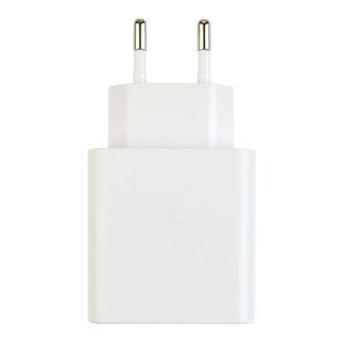 Мережевий Зарядний Пристрій for Samsung 1USB-C QC/PD60W 1:1 Білий 2020000519690 фото