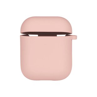 Чехол Silicone Case with microfibra для Airpods 1/2 Цвет 12.Pink 2020000368007 фото