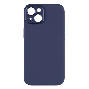 Чохол Baseus Liquid Silica Gel Case+Glass 0.22mm для iPhone 14 Plus ARYT001803 Blue 6932172615345 фото