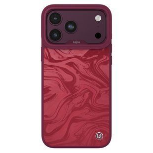 Чохол Kajsa Glamorous Collection Fluid Art with MagSafe для iPhone 18 Pro Max Cherry O-Ring 4894505302358 фото