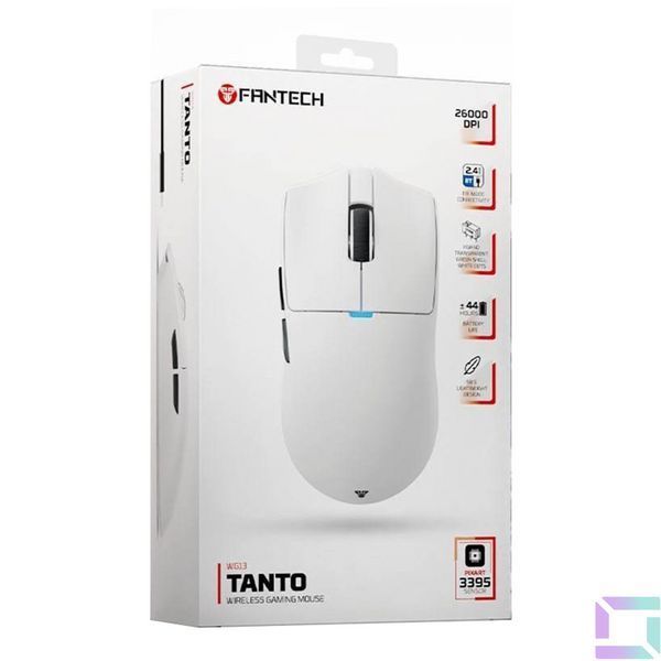 Бездротова Миша Ігрова FANTECH WG13 Tanto Білий 6977052250483 фото
