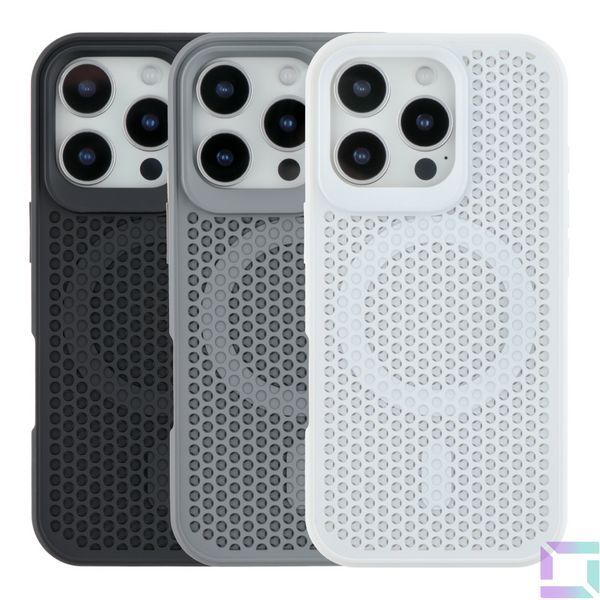 Чехол TPU+PC AeroCool with MagSafe для iPhone 16 Pro Black 2020000444992 фото