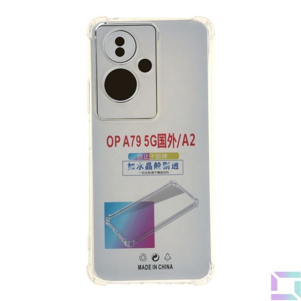 Чехол TPU Virgin Hard Full Camera для Oppo A2 Transparent 2020000392811 фото