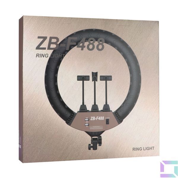 Лампа Ring Light 56cm Remote Bag ZB-F488 Original Мятая упаковка Черный 2020000498261 фото