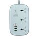Мережевий Подовжувач LDNIO SCW3451 1USB-C PD30W / 3USB-A QC18W / 3 Sockets /WiFi 2m White 6933138700037 фото 1