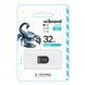 USB флеш-накопичувач Wibrand 32gb Scorpio Чорний 4820124241549 фото 2