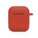 Чохол Silicone Case with hook для Airpods 1/2 Колір 14.Red 2020000368991 фото