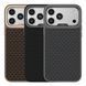 Чохол Kajsa Glamorous Collection Pyramid Pattern with MagSafe для iPhone 17 Pro Max Grey O-Ring 4894505261105 фото 2