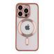 Чохол TPU Metallic Chrome Full Camera with Magsafe для iPhone 12 Pro Chrome Rose 2020000384403 фото