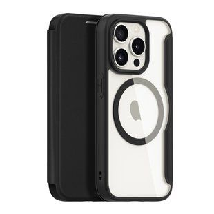 Чохол-книжка Dux Ducis Skin X Pro with MagSafe для iPhone 15 Pro Black 6934913025239 фото