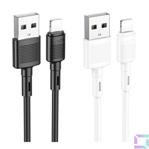 Кабель USB Hoco X83 Lightning М'ята упаковка Білий 2020000513773 фото