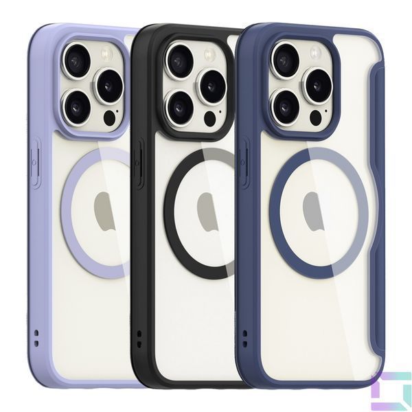 Чехол-книжка Dux Ducis Skin X Pro with MagSafe для iPhone 15 Pro Black 6934913025239 фото