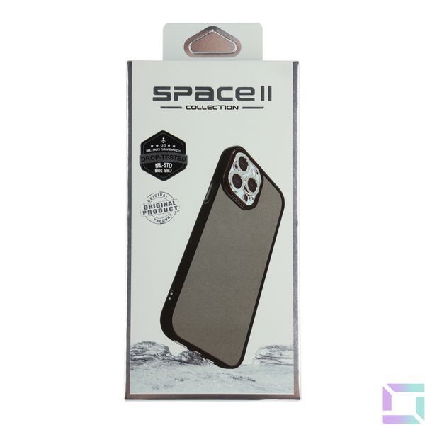 Чохол TPU+PC Space II Color Matte для Samsung Galaxy S25 Ultra 5G (S938) Black 2020000471585 фото