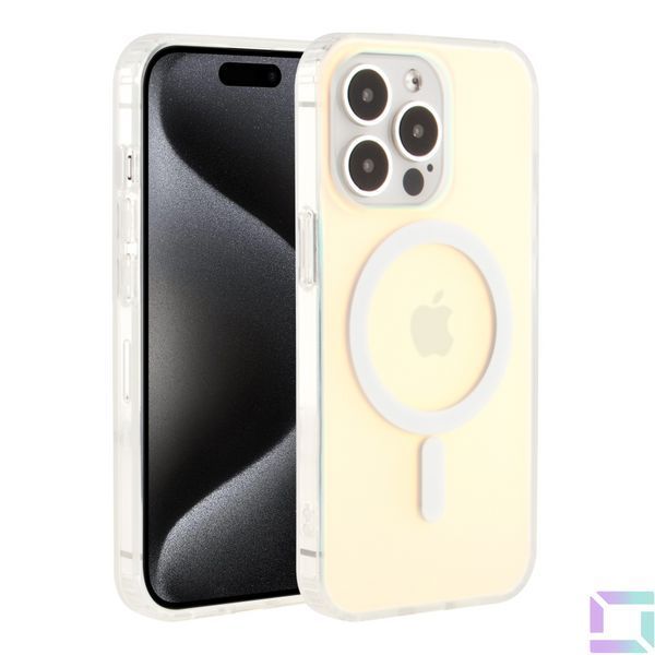 Чохол TPU+PC IMD Gradient with MagSafe для iPhone 14 Pro Max Transparent 2020000476122 фото