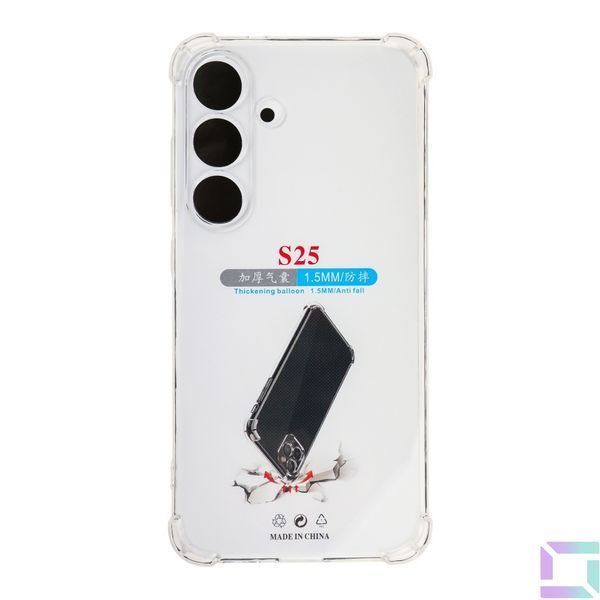 Чохол TPU Virgin Hard Full Camera для Samsung Galaxy S25 5G (S931) Transparent 2020000431879 фото
