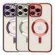 Чехол TPU Metallic Full Camera with Magsafe для iPhone 16 Pro Black 2020000457411 фото 2