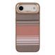 Чохол Kajsa Resort Collection Gradient Stripe with MagSafe для iPhone 17 Air Desert Gold O-Ring 2020000507529 фото
