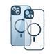 Чехол Baseus Frame Series Magnetic Case+Glass 0.22mm для iPhone 14 Plus ARJT030003 Blue 6932172616618 фото 2