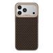 Чохол Kajsa Glamorous Collection Pyramid Pattern with MagSafe для iPhone 17 Pro Max Desert Gold O-Ring 4894505261099 фото
