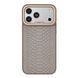 Чохол Kajsa Glamorous Collection Snake Pattern with MagSafe для iPhone 17 Pro Desert Gold O-Ring 4894505233058 фото