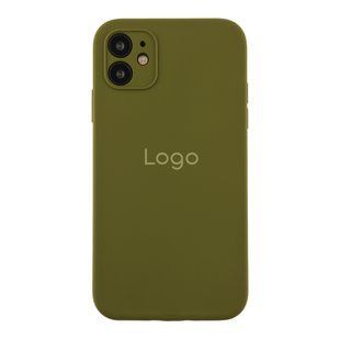 Чохол Silicone Case Square Full Camera для iPhone 11 45.Army Green 2020000347538 фото
