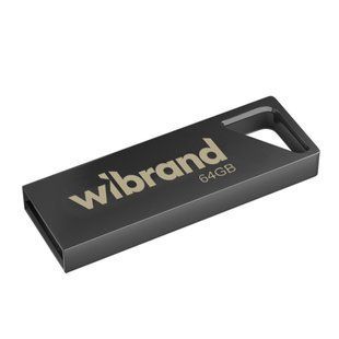 USB флеш-накопичувач Wibrand 64gb Stingray Сірий 4820124251661 фото