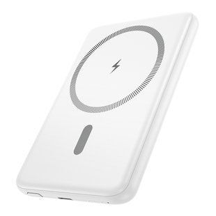 Power Bank Hoco J140A Tony PD20W ultra-thin magnetic 5000mAh Белый 6942007640633 фото