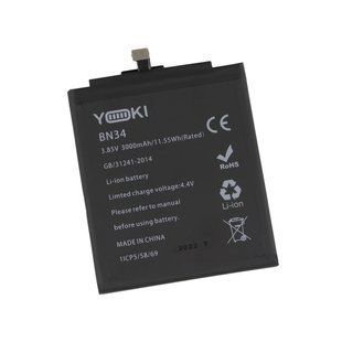 Аккумулятор для Xiaomi Redmi 5A / BN34 Yoki 2020000321101 фото