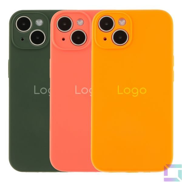Чохол Silicone Case Full Size with Frame для iPhone 14 М'ята упаковка 58.Sky Blue 2020000520153 фото