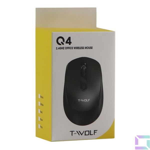 Wireless Мышь TWolf Q4 2.4G Цвет Белый 2020000403050 фото