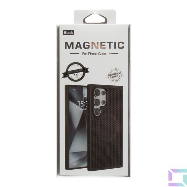 Чехол TPU+PC AeroCool with MagSafe для Samsung Galaxy S24 5G (S921) Black 2020000412663 фото