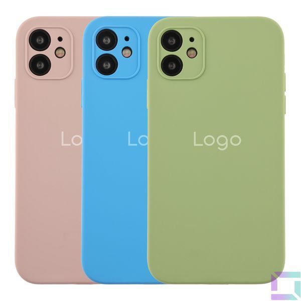Чохол Silicone Case Square Full Camera для iPhone 11 45.Army Green 2020000347538 фото