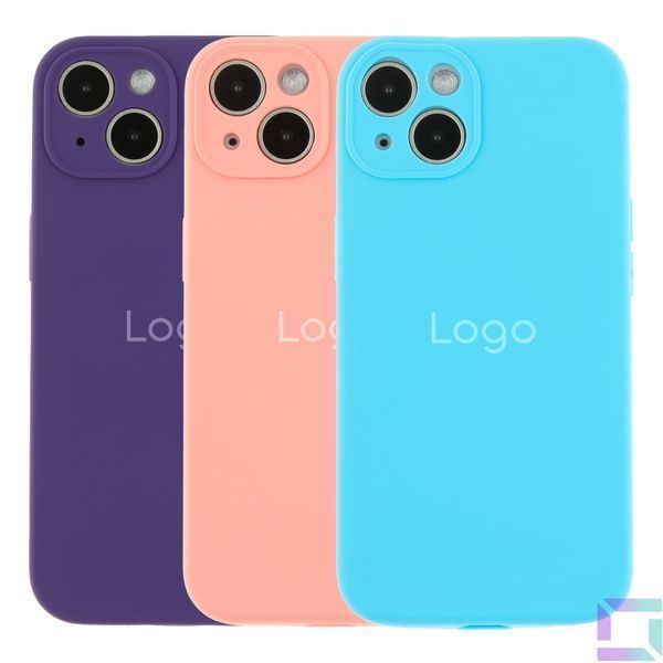 Чехол Silicone Case Full Size with Frame для iPhone 13 14.Red 2020000349884 фото
