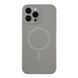 Чехол Glow Silicone Case Full Camera with Magsafe для iPhone 13 Pro Max Titanium Grey 2020000496991 фото