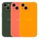 Чохол Silicone Case Full Size with Frame для iPhone 14 М'ята упаковка 58.Sky Blue 2020000520153 фото 2