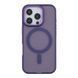 Чехол TPU+PC Goldencis Matte with MagSafe для iPhone 16 Pro Max Purple 2020000444718 фото