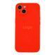 Чехол Silicone Case Full Size with Frame для iPhone 13 14.Red 2020000349884 фото 1